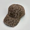 Nueva gorra de béisbol clásica retro con estampado de leopardo con agujeros, para hombre y mujer, parasol, personalidad, vieja, chica sexy, gorra de lengua de pato, venta al por mayor