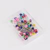 Agujas de Diamante Brillantes de Tres Vías, Agujas de Posicionamiento para Costura Estéreo y Corte de Ropa, Pines Brillantes, Agujas de Taladro de Posicionamiento Brillantes de Tres Vías