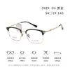 5929 Loja Mesmo Estilo Armações de Óculos Estilo Sobrancelha de Alta Qualidade para Homens, Versátil, Artístico, Retrô e Elegante, Podem Ser Equipadas com Lentes de Grau