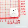 Accesorios de Dibujos Animados Pegatinas para Taza de Agua, Oso Fresa DIY Caja de Almacenamiento Brillante, Caja Grande de Resina, Materiales para Hebillas de Zapatos