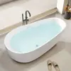 Banheira de Acrílico para Uso Doméstico, Tamanho Pequeno, Integrada, Autoportante, Borda Fina, Banheira Empilhável, Venda Direta do Fabricante, Autoportante para Hotéis