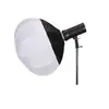 Difusor de Luz Suave Esférico 65cm Luz de Preenchimento para Transmissão ao Vivo Lâmpada Solar Softbox para Fotografia Poliéster Portátil Dobrável