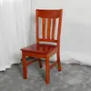 Silla de madera maciza silla de comedor silla con respaldo sin instalación taburete de madera maciza pura hogar simple restaurante mesa de comedor china silla
