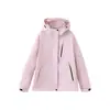 Sida Lite Chaqueta Impermeable Cortavientos para Exteriores de Estilo Nuevo Otoñal Suelta para Hombres con Capucha Top para Mujeres