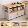 Prateleira de Armazenamento para Cozinha Multifuncional Doméstica Montada na Parede Bancada de Mesa Armário de Chão para Pratos e Tigelas Armazenamento de Micro-ondas Armário Lateral