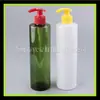 Botella de lavado de 500 ml, botella de champú, gel de ducha, botella de embalaje cosmético, botella de embalaje tipo prensa, botella de producto químico de uso diario