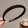 Diadema Melanoid para Mujer, Planchado de Cabello, Elegante Diadema de Esponja, Celebridad de Internet Nuevo Estilo 2026, Lazo para el Cabello Diario, Pinzas para el Cabello, Accesorios para el Cabello