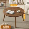 Janela de sacada mesa pequena quarto peitoril da janela mesa redonda pequena apartamento pequeno tatami sentar no chão mesa baixa mesa kang doméstica mesinha de centro