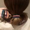 Estilo Coreano Otoño e Invierno Nuevo Terciopelo Dorado Base Tendón de Goma Simple Alta Elasticidad Liga para el Cabello Cubierta de Cuero Ponda Cola Bola Diadema Accesorios para el Cabello
