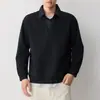 Sudadera para Hombre Momeike de Alta Inteligencia para Viajes Dos en Uno Otoño 2026 Nueva Sudadera para Hombre de Cuello Solapa 300g 55929