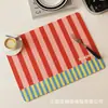Tapete de Drenagem para Cozinha Coreana Tapete Absorvente de Diatomito para Bancada de Bar Tapete Isolante Anti-Queimadura Lugar Americano Tapete de Mesa Tapete para Secar Louça