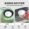 Olla de Cerámica para Estofar con Tapa, Adecuada para Uso Doméstico, para Cocinar al Vapor Verduras, Flan de Huevo, Sopa y Olla Pequeña de Barro para Cocinar
