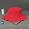 En stock Algodón Puro Lavado Sombrero de Pescador con Volantes Hyun-a Sombrero de Cubo para Mujer para Compras y Viajes Sombrero de Sol Personalizado de Moda
