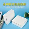 Caja de Empaque para Alimentos, Tarta de Huevo, Caja de Cartón Blanco a Prueba de Grasa, Caja de Cartón Impresa a Color con Avión, Caja de Empaque, Caja de Empaque para Panadería, Pan, Pastel
