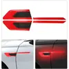 Tira Anticolisión para Coche Pegatina Protectora para Manija de Puerta Patrón de Fibra de Carbono Pegatina Decorativa de Personalidad Tridimensional 3D Pegatina de Advertencia Reflectante Nocturna