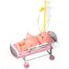 Caja de Almacenamiento para Kit Médico de Juego de Rol para Niños, Set de Juguete de Doctor para Niñas, Estetoscopio de Enfermera Realista e Inyección