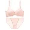 Nueva Lencería Sexy sin Espalda para Mujer, Estilo Verano, Realce de Pecho Pequeño, Apariencia Redonda y Redonda, Conjunto de Sujetador de Encaje sin Varillas