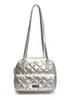 Mochila Acolchoada Estilo Chanel Transfronteiriça para Mulheres 2026 Nova Tendência Moda Bolsa Tote Mochila de Grande Capacidade Maleta