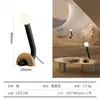 2026 Nuevo Diseño Creativo Lámpara de Mesa de Madera Maciza Lámpara de Mesita de Noche para Dormitorio Lámpara de Escritorio Sala de Estar Luz Ambiental Decorativa para el Hogar