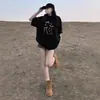 2025 Nuevo Verano Retro Americano Estampado de Lazo Camiseta de Manga Corta Diseño para Mujer Coreano Cuello Redondo Top Ins