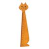 Papelaria Coreana Régua Criativa de Gato de Madeira Régua de Animal de Madeira Ferramenta de Caderno de Papelaria para Estudantes Prêmios para Estudantes
