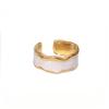 Anillo de acero de titanio transfronterizo Europa y Estados Unidos que no se desvanece, gota de aceite, sentido simple de la comida, anillo de dedo, moda, anillo de acero inoxidable al por mayor