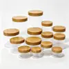 Pote Transparente Personalizado de PET 68 Dentes Pote de Plástico Grau Alimentício Garrafa Plástica de Grande Capacidade Pote para Embalagem de Lanches Garrafa de Boca Larga