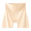 2026 Pantalones Cortos de Seguridad Lisos de Cintura Alta Control de Abdomen Cruzados Dos en Uno Calzoncillos tipo Boxeador de Seguridad para Mujer Anti-Exposición