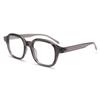 72324 Personalidad artística retro europea y americana moda ins montura gruesa montura de gafas para miopía hombres y mujeres celebridad de Internet gafas lisas TR90