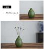 Jarrón vintage Jingdezhen con flores secas verdes, decoración para el hogar, sala de estar, dormitorio, nuevos adornos de cerámica zen chinos