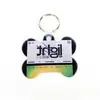 Transferência de Calor Acrílica Material Acrílico em Branco Placa Revestida de 4mm Placa de Cristal Transparente Chaveiro Transferência de Calor DIY