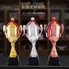 Tazas de Premio de Oro, Plata y Cobre al por Mayor Transfronterizas Fútbol Baloncesto Taekwondo Estudiantes de Primaria Reunión Deportiva Premios Trofeo de Metal
