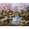 Pintura al óleo digital transfronteriza al por mayor sin marco Diy4050 flor deseo Amazon ebay pintura decorativa