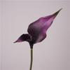 Flor Artificial Material Suave EVA Doble Pétalo Cala Flor Falsa Accesorios Decorativos Hogar Boda Vestido Suave Flor para Sostener Arreglo Floral