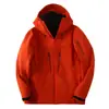 Chaqueta de Caparazón Duro para Pareja Transfronteriza Nueva al Aire Libre de una Sola Capa Triple Prueba Resistente al Viento e Impermeable Ropa Funcional para Montañismo