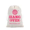 Transfronterizo en stock Venta al por mayor Bolsa para resaca de fiesta navideña Bolsa de algodón estampada Caja de regalo de dulces Bolsa biselada con cordón