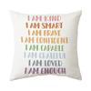 Amazon Transfronterizo Creativo Letra Funda de Almohada para Sofá Decoración del Hogar Funda de Almohada Cojín Fabricante Venta al por Mayor