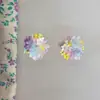 "Xiu Mu" Aretes de Flor de Hortensia Frescos y Versátiles Aretes Dulces y Juveniles de Verano para Mujer
