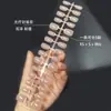 Uñas postizas de presión cortas estilo francés de gran venta transfronteriza, parches de uñas postizas estilo francés blanco nude, disponibles en varios tamaños, venta al por mayor de fábrica