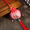Amuleto Antiguo Saquito Colgante para Coche Saquito de Ajenjo Bolsa Saquito Hanfu Accesorios de Bolsillo Saquito Festival del Bote del Dragón Repelente de Mosquitos Bolsa Vacía