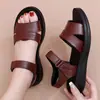 Sandalias de Mujer de Suela Blanda Nuevas de Verano 2026, Sandalias Planas Antideslizantes con Punta Abierta para Mujeres de Mediana Edad y Mayores