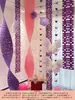 Decoração de Atmosfera para Quarto de Casamento Roxo, Nova Decoração de Cortina para Sala de Estar e Quarto de Casa Nova de Casamento, Guirlanda Longa com Caractere de Felicidade Dupla e Borboletas para Casamento