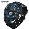 Reloj Sanda Oferta Especial Resistente al Agua Reloj Electrónico para Estudiantes Venta de Liquidación Reloj Táctico de Moda Multifuncional Venta Caliente Transfronteriza