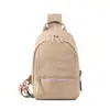 Nueva bolsa de pecho versátil de estilo japonés casual para hombre, bolso cruzado deportivo de moda para estudiante universitario, bolso de pecho moderno para mujer