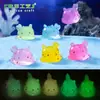 Novo produto transfronteiriço: Coelhinho do mar que brilha no escuro, acessórios de decoração DIY com tema de praia, ornamentos em miniatura para paisagem de mesa