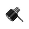 Socket Banana de Panel Chapado en Níquel de Cobre de 4 mm con Junta Tamaño de Apertura del Panel 5.8 mm Terminal