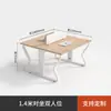 Escritorio de Oficina Simple Moderno Combinación de Escritorio y Silla para Personal Pantalla 1m Oficina para Personal Color Madera Escritorio para Computadora