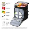 Lonchera, Mochila Térmica para Picnic de Camping, Entrega Refrigerada Transfronteriza, Vajilla Especial, Bolsa de Gran Capacidad para Uso en Puesto