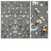 Concha em relevo com flores silvestres da primavera adesivos de unha leves pintura a óleo pequenas flores silvestres adesivos de unha simples ha busca padrão