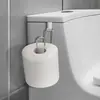 Suministro Directo de Fábrica Portarrollos de Papel Higiénico para Detrás de la Puerta Montaje Lateral en el Baño Portarrollos de Papel Higiénico Estante de Almacenamiento para Baño Sin Taladro Impermeable Resistente a la Humedad